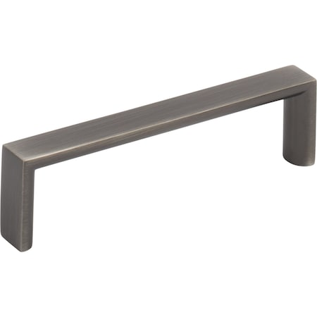 Elements 96 Mm Center-To-Center Brushed Pewter Walker 2 Cabinet Pull 727-96BNBDL